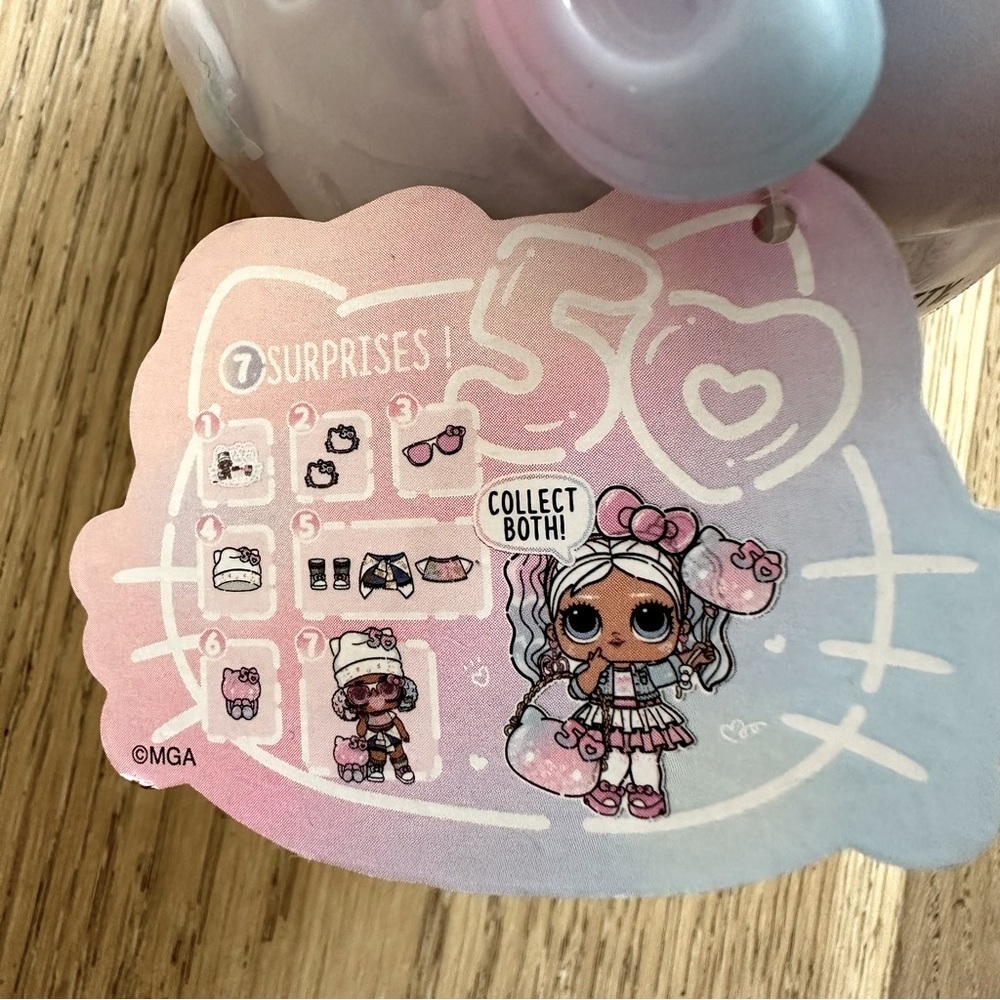 L.O.L. Surprise! Loves Hello Kitty Tots Crystal Cutie Doll - Picture 10 of 10